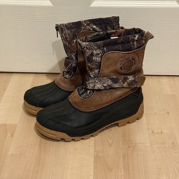 Boots!! Ozark Trail Ladies Boot Black Brown Size 6 Used - Picture 1 of 8